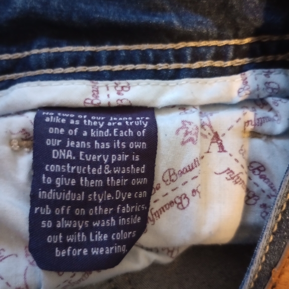 Amethyst Women's Size 13/14 Geneva Jeans - Picture 8 of 9